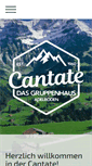 Mobile Screenshot of cantate.ch